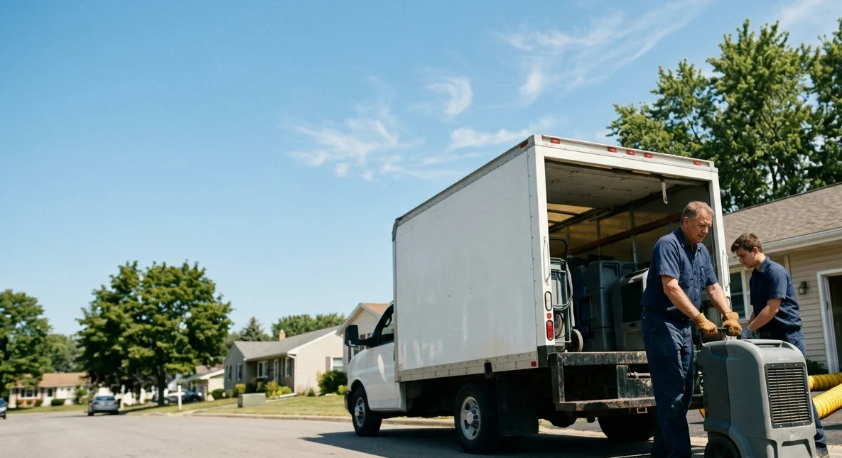 Water Damage Cleanup in Trafalgar, IN near me